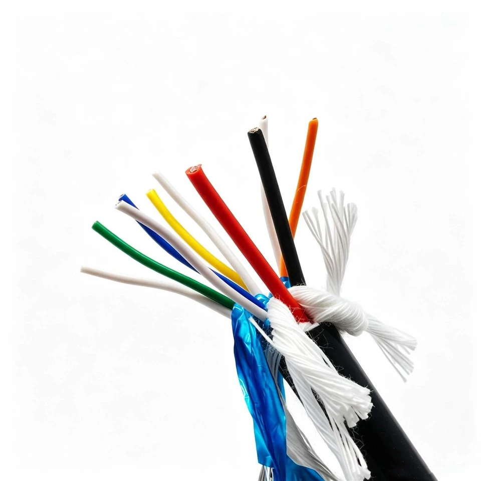 Industrial 10 Core Underwater Cable TPU Jacket PP Insulation Stranded Conductor For ROV And Marine Equipment factory