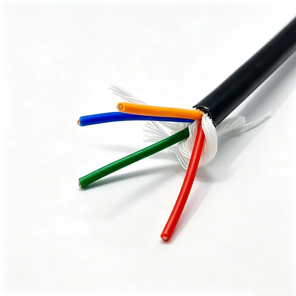 Paide Customized 4*18AWG TPU Waterproof Electrical Cable With PP Insulated Copper Conductor Twisted For Marine Equipment suppliers